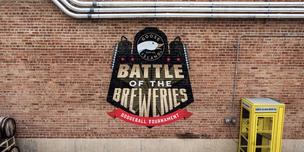 Goose Island Battle of the Breweries Dodgeball Tournamet