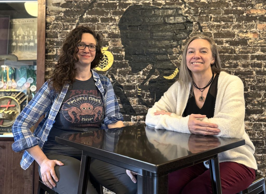 Eris Brewing Co-founders Katy Pizza and Michelle Foik
