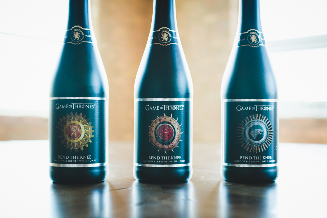 Ommegang Bend the Knee bottles