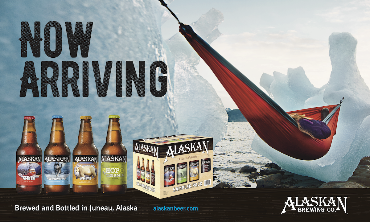 Alaskan Brewing Now Arriving