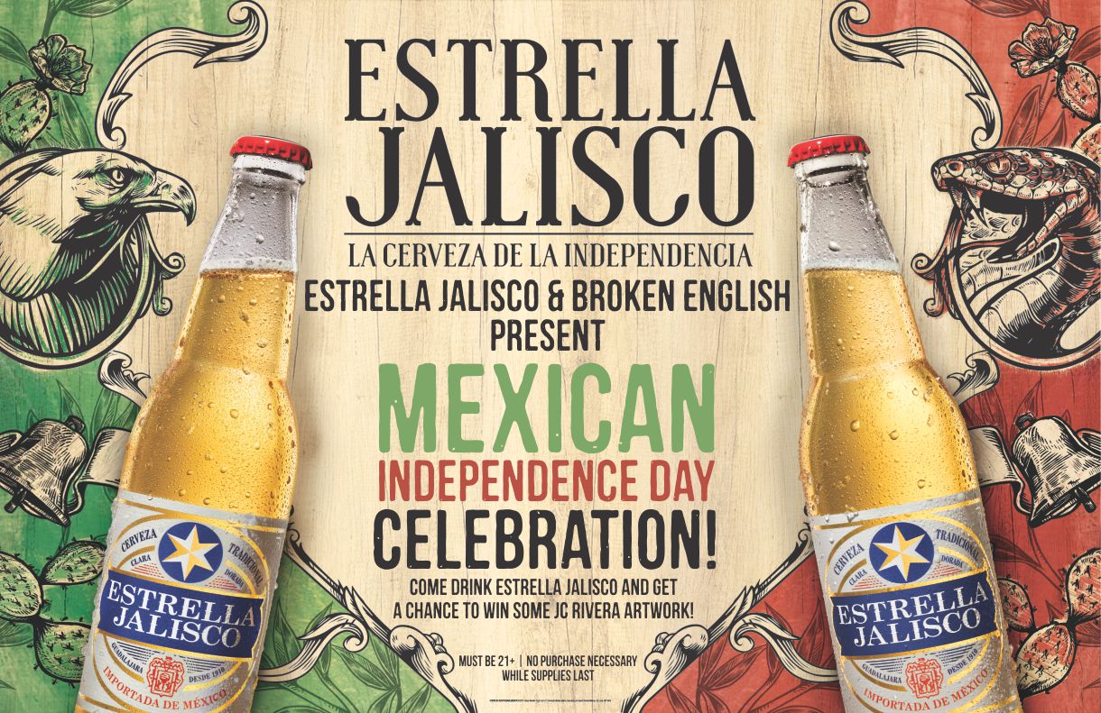 Estrella Jalisco Mexican Independence Day