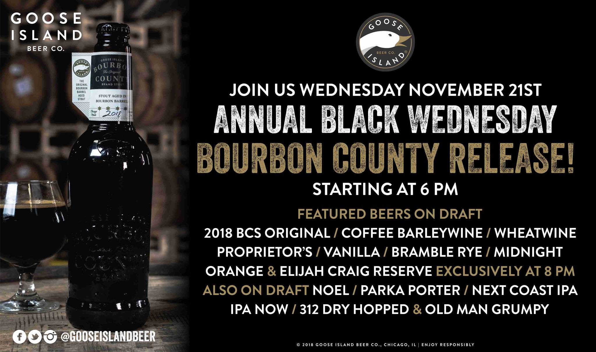Bourbon County Stout Black Wednesday Release at Sheffield's Hand