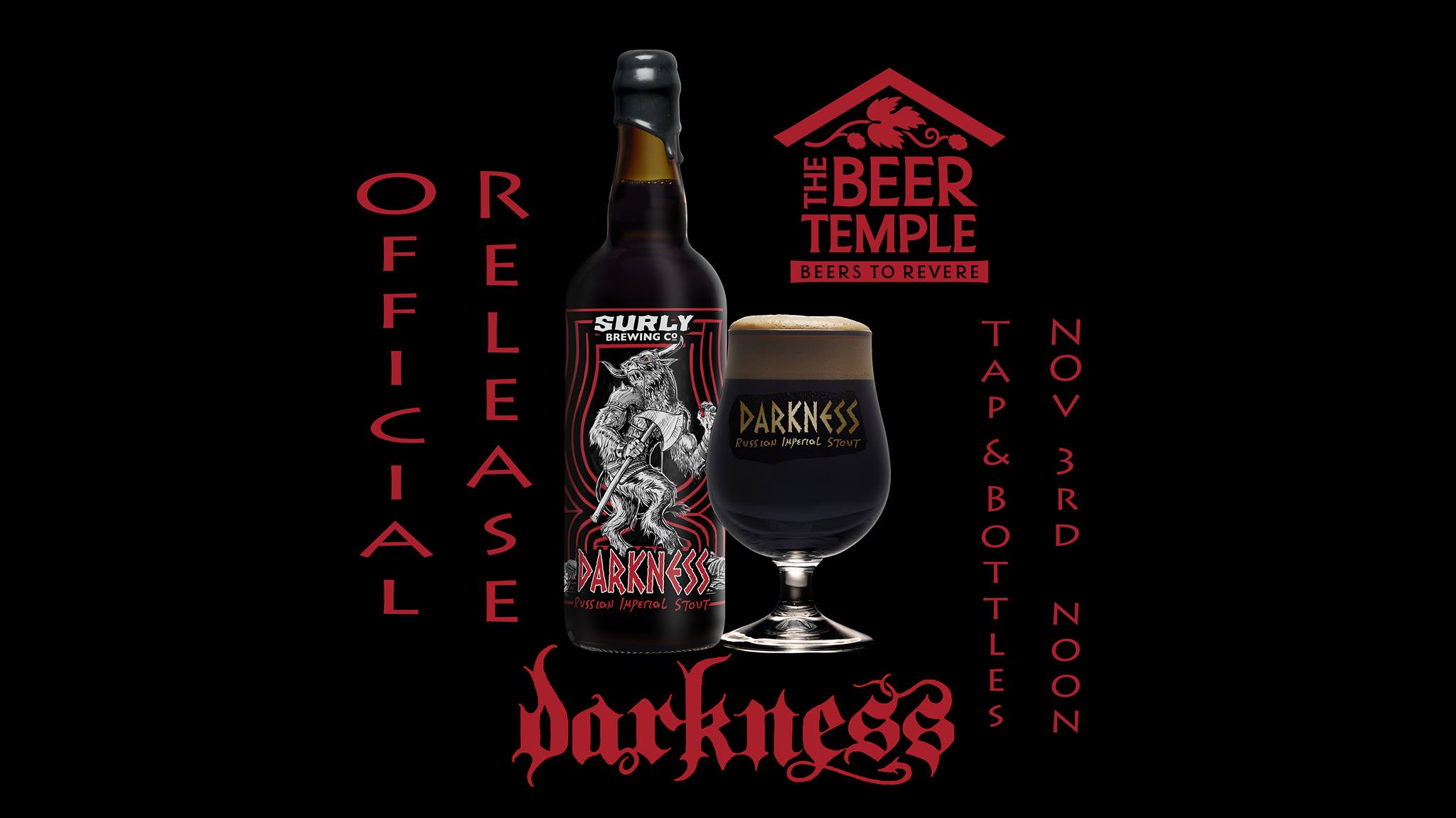 Surly Darkness Release at The Beer Temple Hand Family Companies