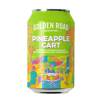 Golden Road Pineapple Cart