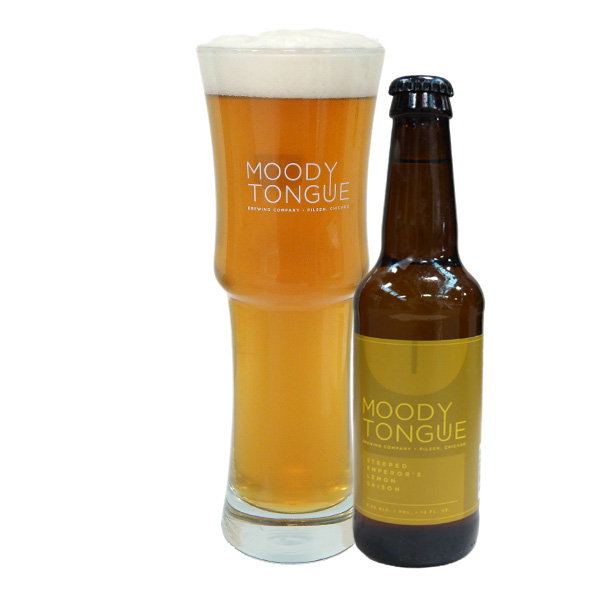 Moody Tongue Steeped Emperor's Lemon Saison