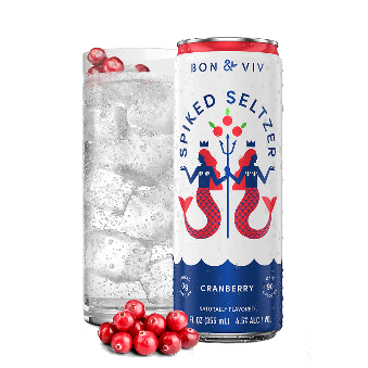 Bon & Viv Spiked Seltzer Cranberry