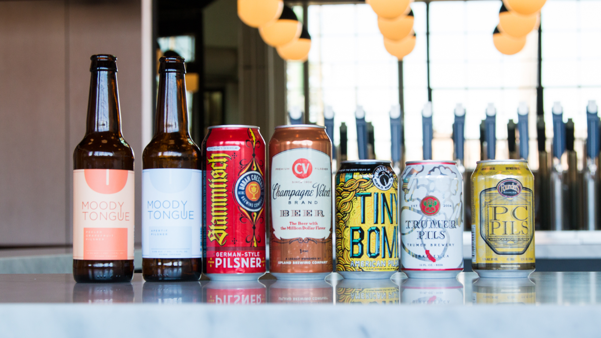 Lakeshore Beverage Pilsners